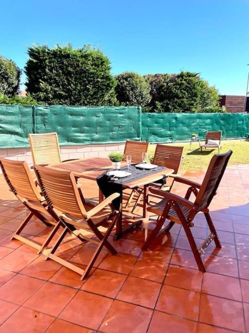 Apartamento Planta Baja-Jardin-Parking Santander Exterior foto